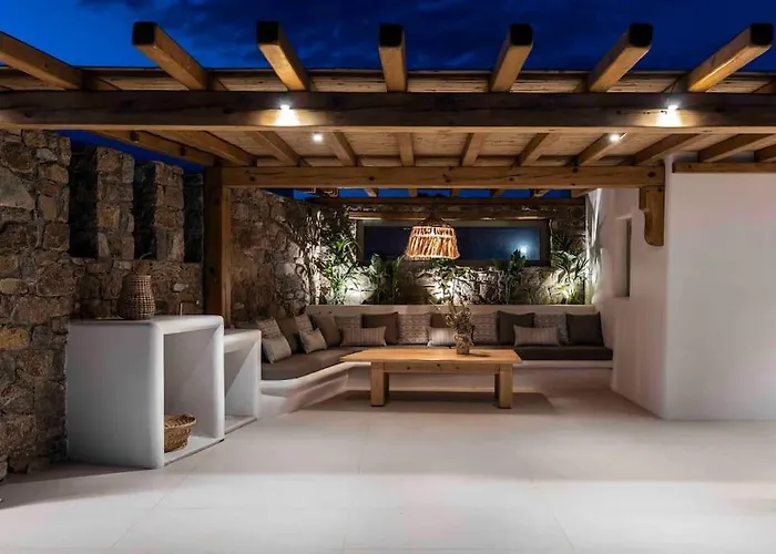 Stephanie With Heated Pool, By Red Windmill 别墅 卡拉法蒂斯